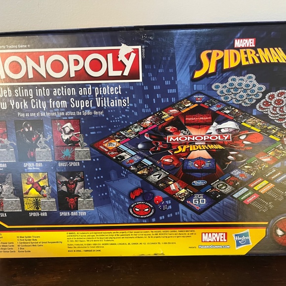 Monopoly Spiderman - Picture 2 of 2